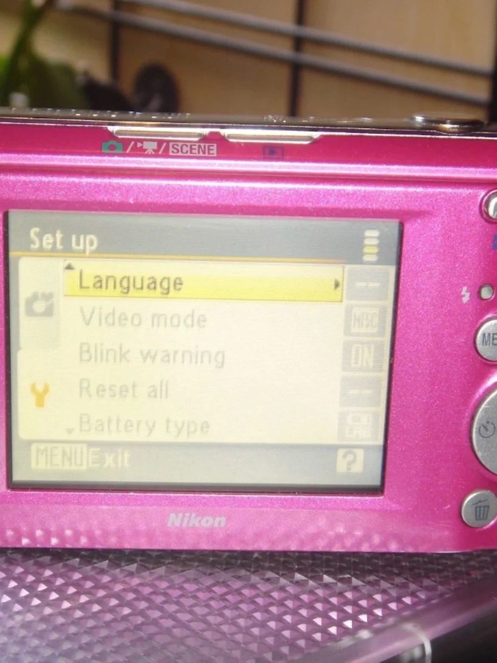 Nikon COOLPIX Pink Compact Digital Camera with Silver Lens